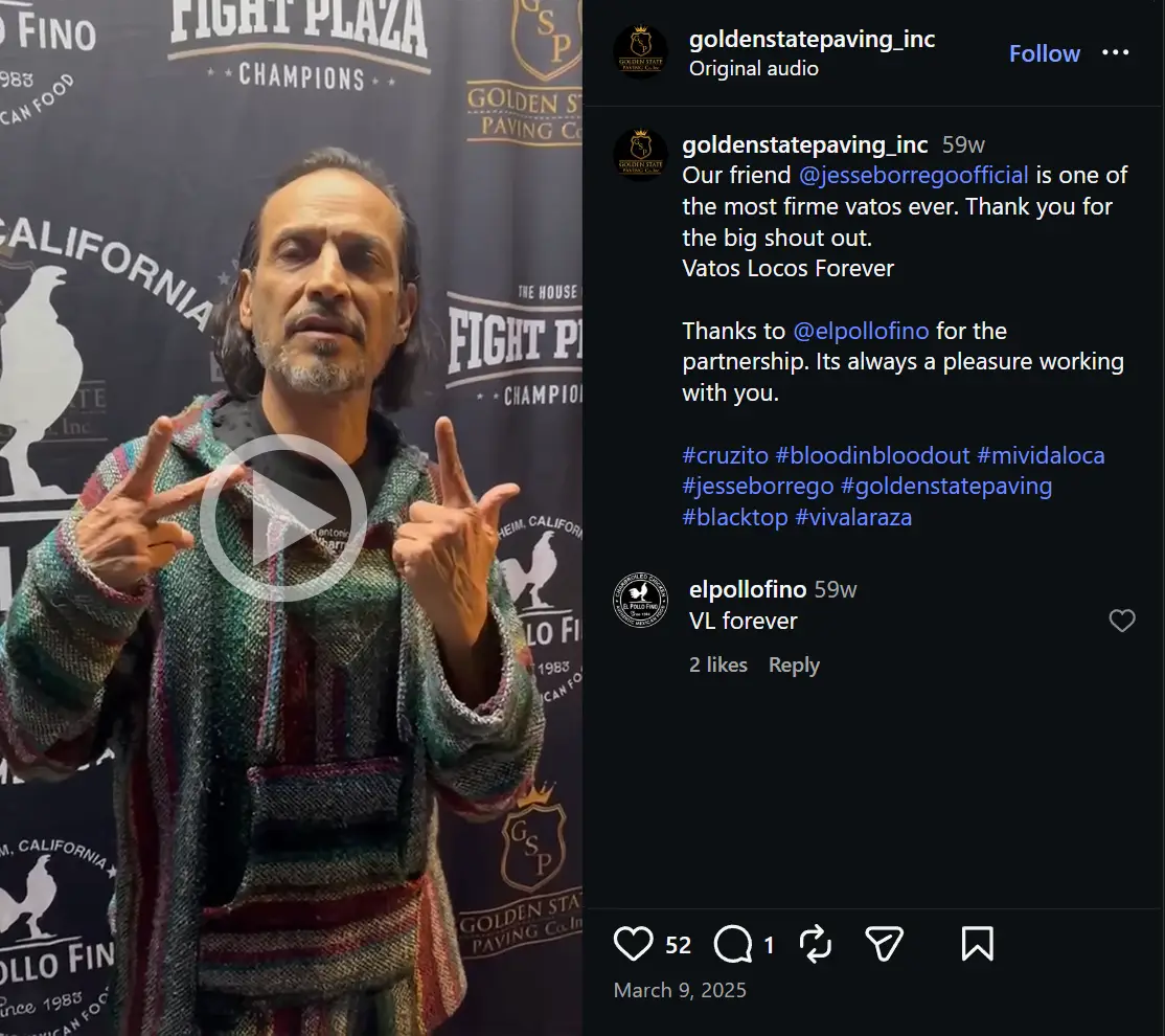 Jesse Borrego giving Ulises and GSP a shout out for putting together the event